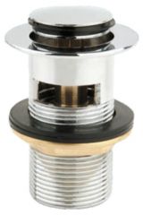 Донный клапан с системой Клик-клак с переливом CZR-SAC-02