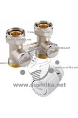 RLV-KS/RA-2994, 3/4&quot;-1/2&quot; прямой, с переходниками, Danfoss 013G2131