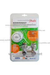 RLV-KS/RA 2940, 3/4&quot;-1/2&quot; прямой, с переходниками, упаковка-блистер, Danfoss 013G2139