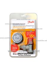 терморегулятора RA-N/RA 2994, Ду 15 угловой, упаковка-блистер, Danfoss 013G2153