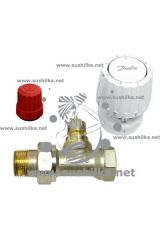 терморегулятора RA-N/RA 2994, Ду 15 прямой, Danfoss 013G2174 (013G3904+013G2994)