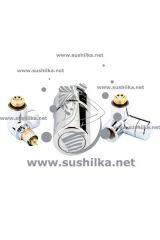 терморегулирующий тип RAX RA-URX RLV-X левый, хромированный, Danfoss 013G4004