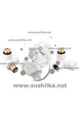 терморегулирующий тип RAX RA-URX RLV-X левый, холодно-белый, Danfoss 013G4008