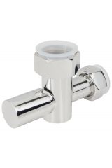 Вентиль запорный с клапаном   круглый (G 1&quot; НГ х G 3/4&quot; НГ) 01100-1034