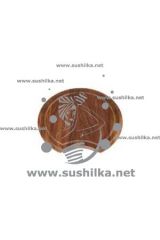 Доска разделочная Rerih круглая, деревo