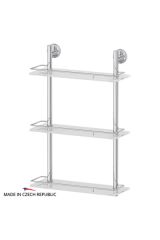 FBS ELL 068 Полка с ограничителем 40 см тройная (стекло)