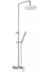 Душевая колонна со смесителем для верхнего и ручного душа Cezares FUSION-CD-CNE