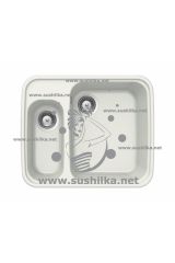 Reginox Genova 597x500 White, гранит