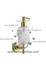 Glionna Bagno OLD ENGLAND OE/203-D Gold Дозатор для мыла подвесной, золото