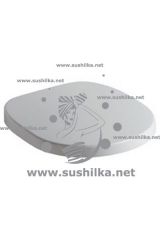 Ideal Standard Connect E712801, с крышкой, стальные шарниры