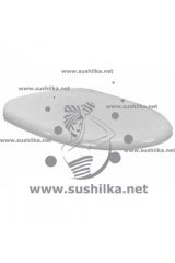 Ideal Standard Oceane P441001, стальные шарниры