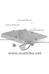 Ideal Standard SimplyU J452201, c металлическими шарнирами