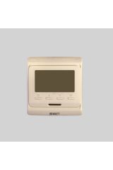 Терморегулятор с ЖК - дисплеем IQ THERMOSTAT P, с электронным управлением, слоновая кость