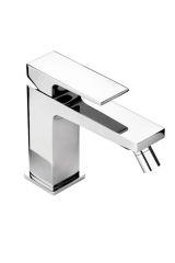 Смеситель на биде однорычажный без донного клапана Cezares JUMP-BSM1-01-W0