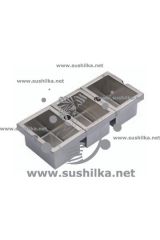 модуль из трех контейнеров R1629, кухонная система Mahnattan Reginox