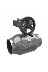 стальной сварка/сварка полнопроходной, с редуктором, Ду 65, Ру 16, LD, КШ.Ц.П.Р.065.016.02 полнопроходной