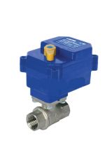 никелированный полнопроходной с электроприводом 220В, Ду 20 Ру 40, Neptun Bugatti Pro