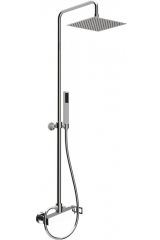 Душевая колонна со смесителем для верхнего и ручного душа Cezares LEVICO-CD-01-Cr