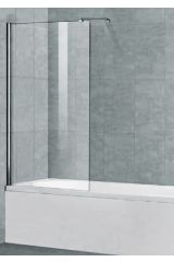 LIBERTA-V-1-90/155-C-Cr Душевая шторка на ванну CEZARES LIBERTA-V-1-90/155-C-Cr