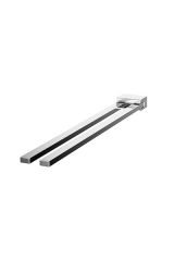 LINEAG TIF 007 Держатель полотенец поворотный двойной 31 см (хром)