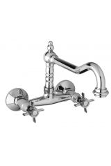 Кухонный смеситель настенного монтажа Cezares LORD-LLP-02