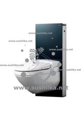 сантехнический модуль Monolith Premium для подвесного унитаза-биде, черный, Geberit 131.024.SJ.1
