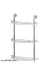 FBS NOS 082 Полка полукруглая с ограничителем 40 см тройная