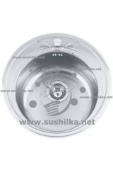 Rodi Pio Redondo Matt ∅ 510, нержавеющая сталь