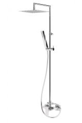 Душевая колонна со смесителем для верхнего и ручного душа Cezares PORTA-CD-02