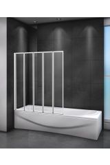 RELAX-V-5-120/140-P-Bi-R Шторка на ванну CEZARES RELAX-V-5-120/140-P-Bi-R