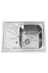 Rodi Rio Flat Lux 650x500, нержавеющая сталь