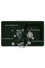 Reginox Roma10 Forest Green, гранит