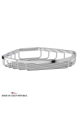 FBS RYN 025 Полочка-решетка угловая полукруглая 26 см