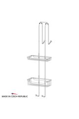 FBS RYN 028 Штанга с полочками-решетками для душевой кабины