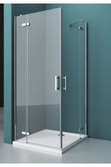 KRAFT-AH-22-120/80-C-Cr-L Душевой уголок BelBagno KRAFT-AH-22-120/80-C-Cr-L