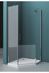 KRAFT-P-1-90-C-Cr-L Душевой уголок BelBagno KRAFT-P-1-90-C-Cr-L