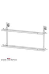 FBS STA 066 Полка с ограничителем 70 см двойная (стекло)