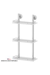 FBS STA 067 Полка с ограничителем 30 см тройная (стекло)