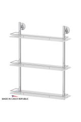 FBS STA 069 Полка с ограничителем 50 см тройная (стекло)