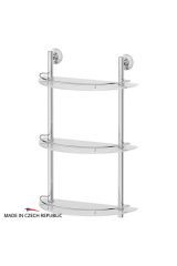 FBS STA 082 Полка полукруглая с ограничителем 40 см тройная