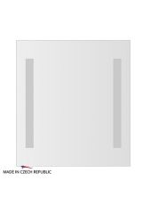 Зеркало со встроенными светильниками (50х55 см) ELLUX STRIPE LED STR-A2 9101