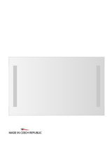 Зеркало со встроенными светильниками (90х55 см) ELLUX STRIPE LED STR-A2 9106