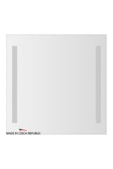 Зеркало со встроенными светильниками (70х70 см) ELLUX STRIPE LED STR-A2 9118