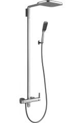 TESORO-F-CD-01 Душевая стойка со смесителем для верхнего и ручного душа CEZARES TESORO-F-CD-01