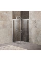UNIQUE-A-2-75/90-C-Cr Душевой уголок BelBagno UNIQUE-A-2-75/90-C-Cr