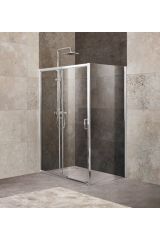 UNIQUE-AH-1-100/115-80-C-Cr Душевой уголок BelBagno UNIQUE-AH-1-100/115-80-C-Cr