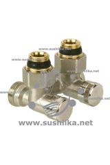 угловой RLV-K 3/4&quot;-3/4&quot; с возможностью опорожнения, Danfoss 003L0283, узел