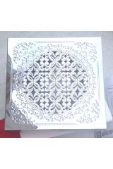 Migliore ML.VTR-50.512 CR, D120 мм, с декоративной решеткой 180x180 мм, хром