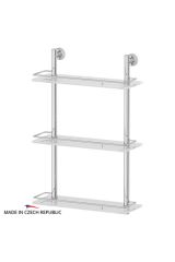 FBS VIZ 068 Полка с ограничителем 40 см тройная (стекло)