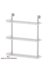 FBS VIZ 069 Полка с ограничителем 50 см тройная (стекло)